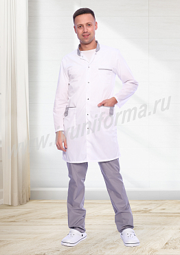 Халат медицинский мужской арт. М-20-70-ТС