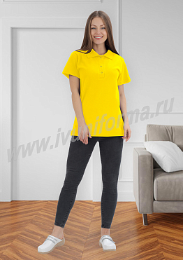 Футболка - поло женская арт. ТР-14-45-ПИК